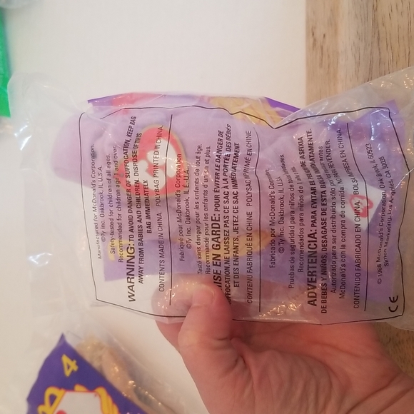 Vintage NEW McDonald's TY Teenie Beanie Baby 1999 - Picture 8 of 13